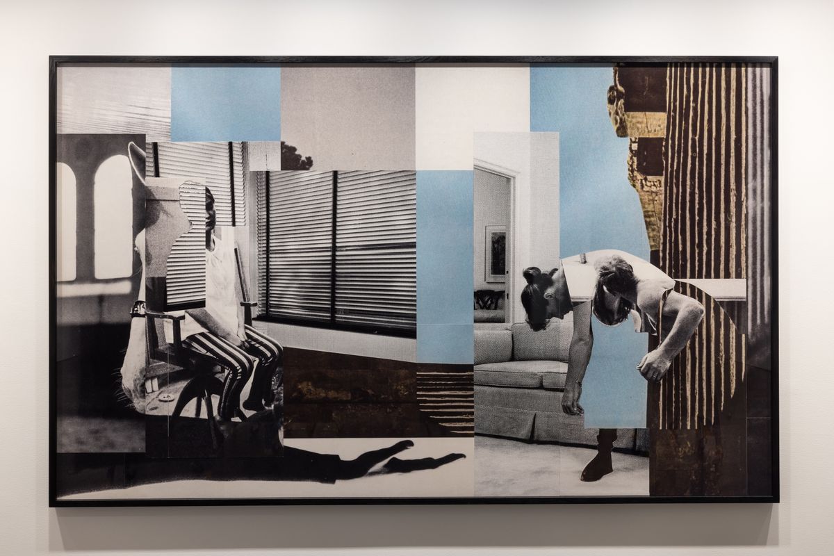 installation view: Lillian O’Neil — The light that spills across the ground between shadows, UNSW Galleries, Sydney, 2024