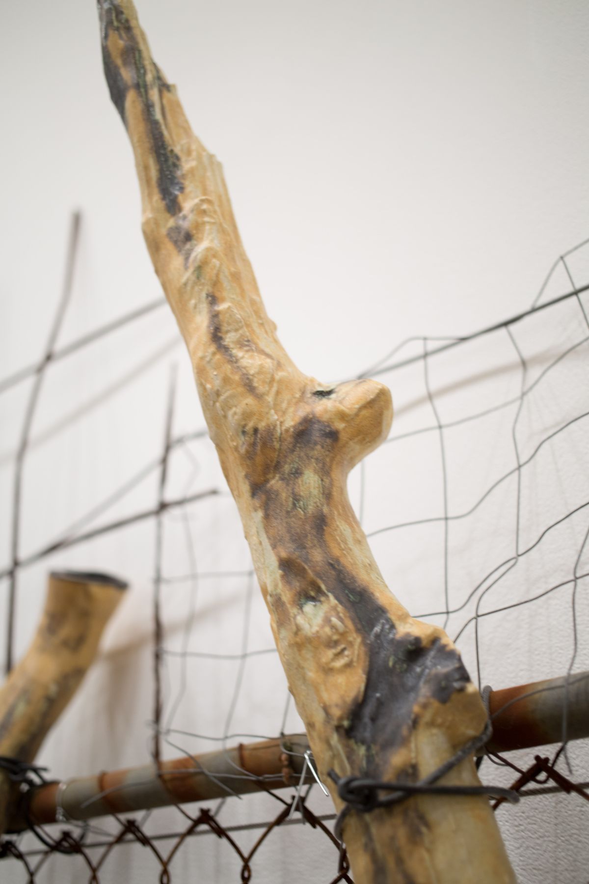 Yasmin Smith, Ntaria Fence, installation view