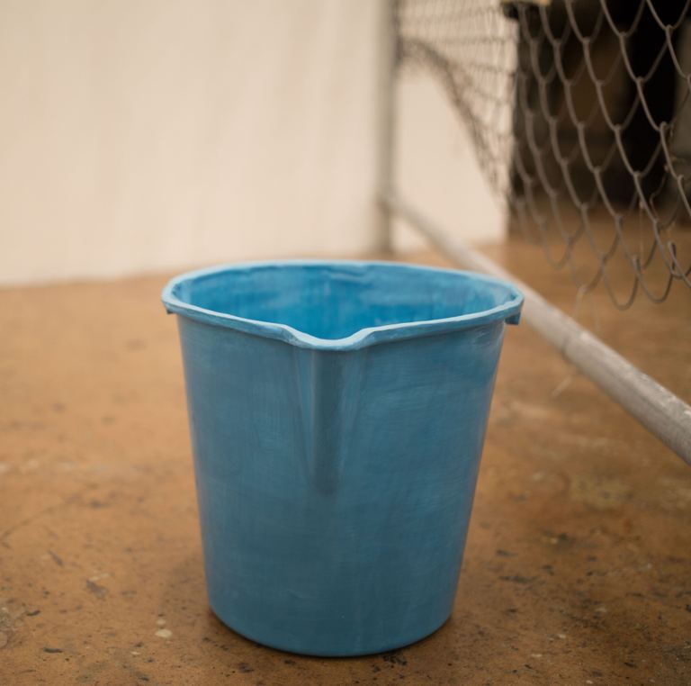 Yasmin Smith, Ntaria ash bucket, 2015