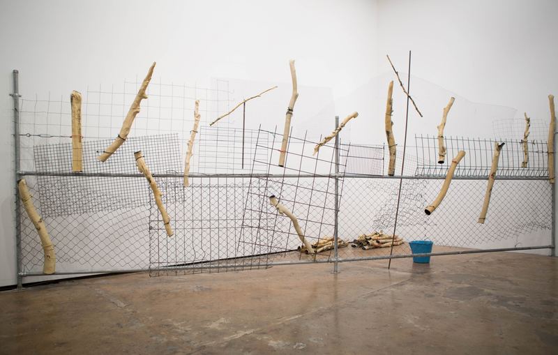 Yasmin Smith, Ntaria Fence, 2015