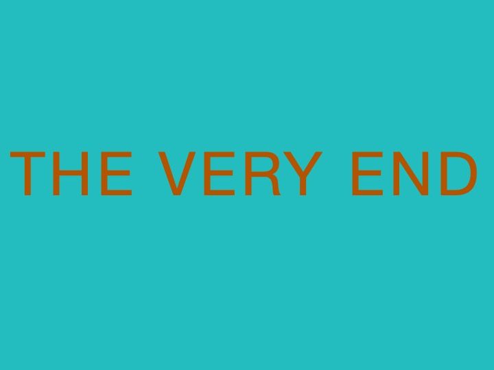 17. THE VERY END, 2012 AGS.ppsx