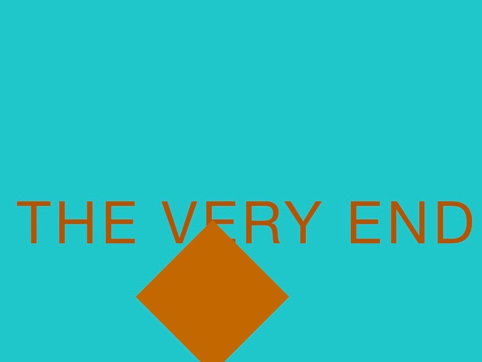 17. THE VERY END, 2012 AGS.ppsx