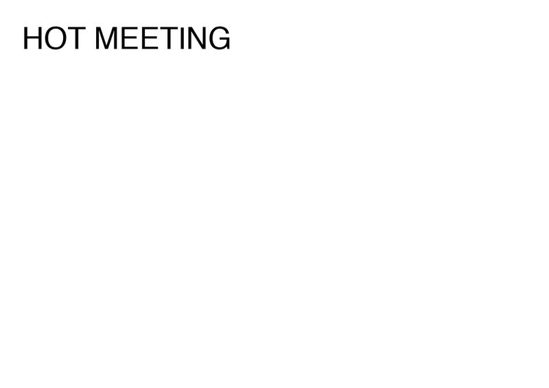 Agatha Gothe-Snape, HOT MEETING, 2014