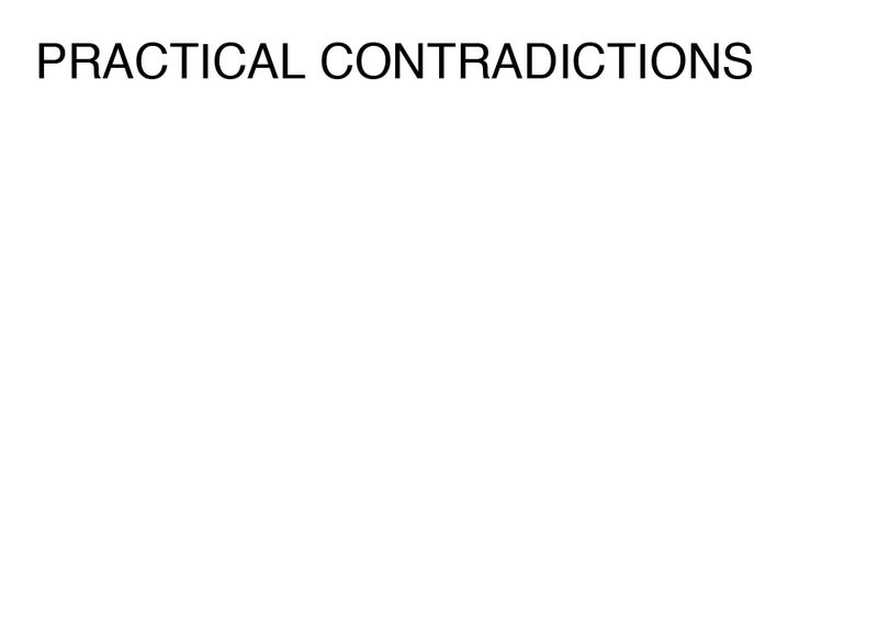Agatha Gothe-Snape, PRACTICAL CONTRADICTIONS, 2014