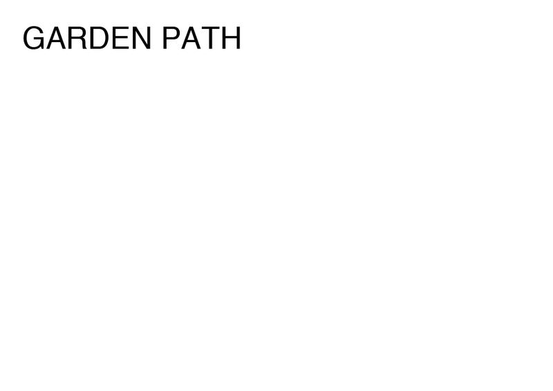 Agatha Gothe-Snape, GARDEN PATH, 2014