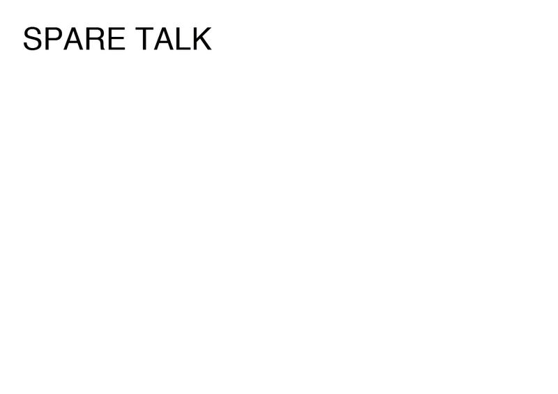 Agatha Gothe-Snape, SPARE TALK, 2014