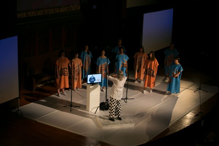 Agatha Gothe-Snape, Rhetorical Chorus (LW), 2015