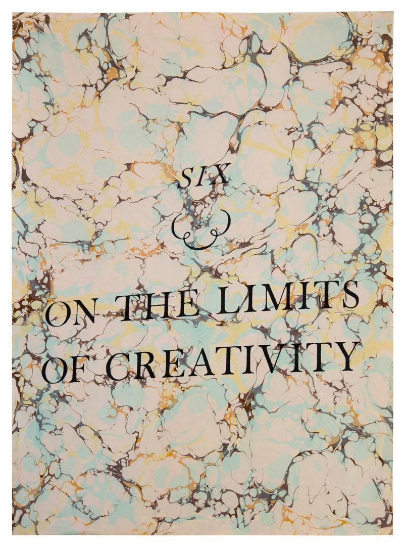 Agatha Gothe-Snape, Book Marks SIX (Margo Snape and Rollo May), 2016
