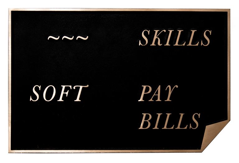Agatha Gothe-Snape, Soft Skills Pay Bills, 2016