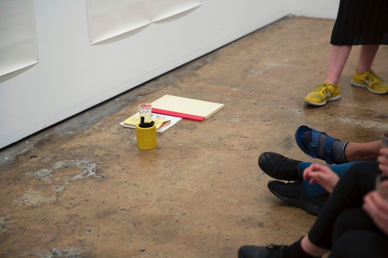 Agatha Gothe-Snape, Eight Mediums, No Audience after Chris Brennan, 2016
