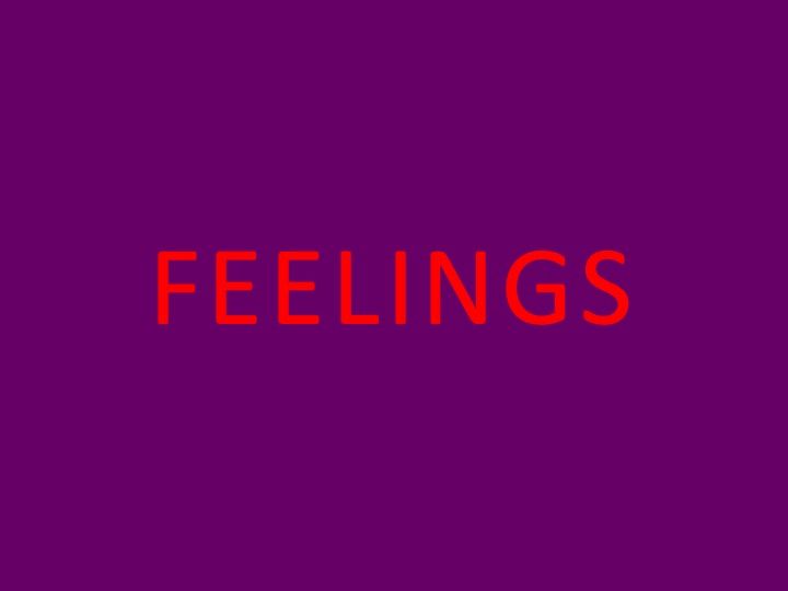 6. FEELINGS, 2009 AGS.ppsx