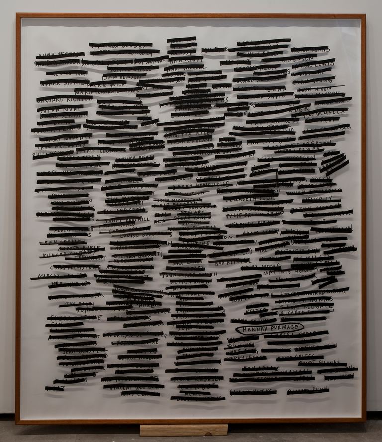 Agatha Gothe-Snape, Every Artist Remembered with Elizabeth Pulie, 2009