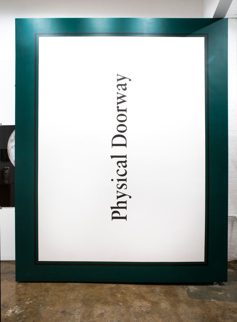 Agatha Gothe-Snape, Physical Doorway and Energetic Wedge, 2015