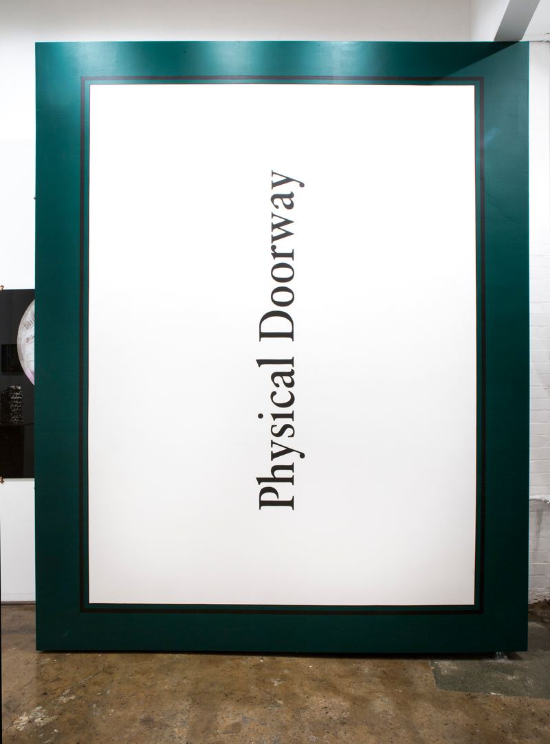 Agatha Gothe-Snape, Physical Doorway and Energetic Wedge, 2015