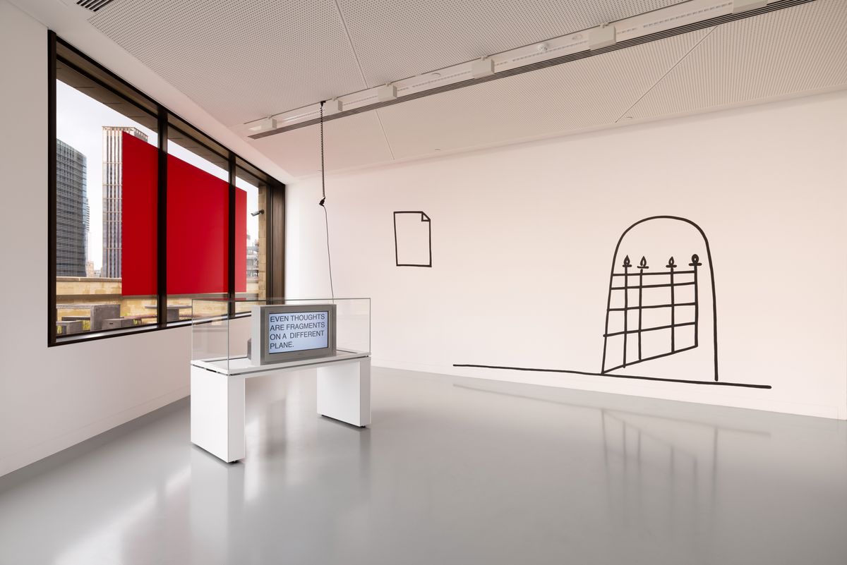 The Medium is the Medium: Agatha Gothe-Snape Material | installation view, The Art Gallery of Western Australia, Perth/Boorloo, 2024