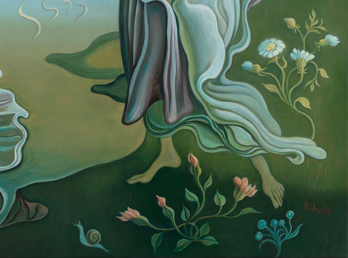 Tim Schultz, The Necrophiliac Spring, 2024 — detail