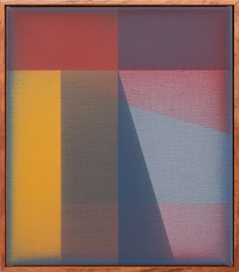 Mitch Cairns, Coloured Glass (for a beer drinker I), 2023