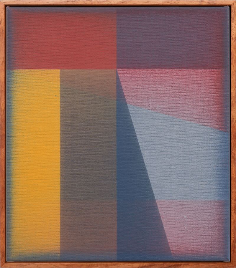 Mitch Cairns, Coloured Glass (for a beer drinker I), 2023