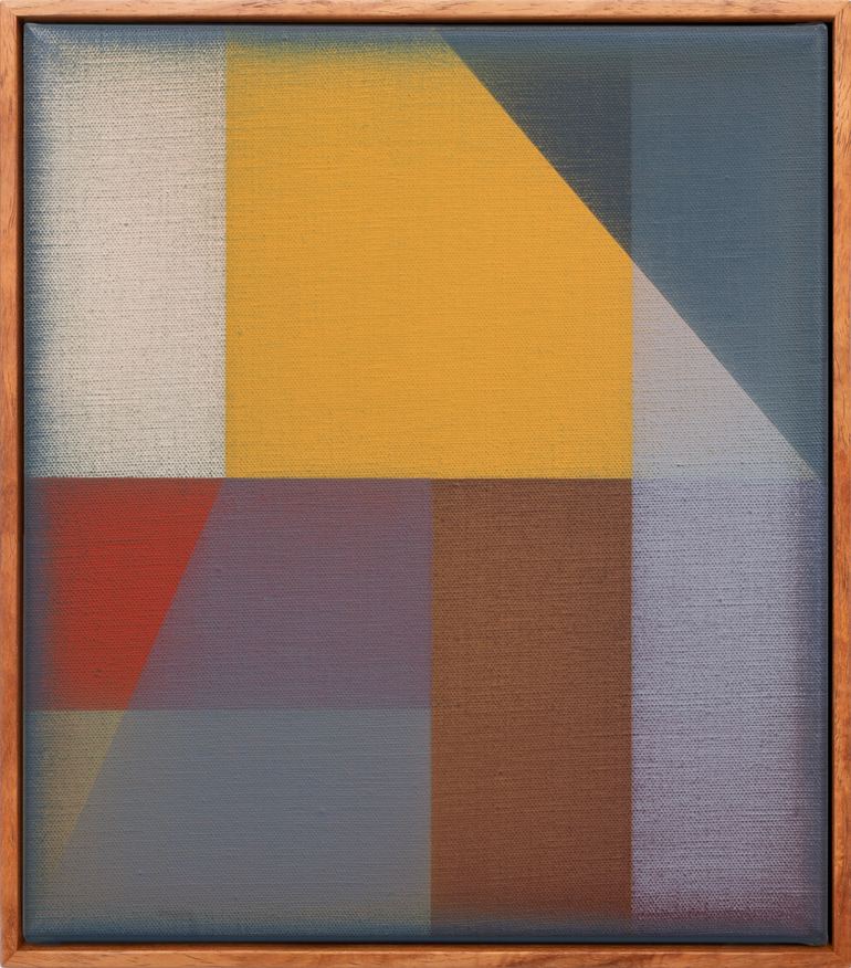 Mitch Cairns, Coloured Glass (for a beer drinker II), 2023