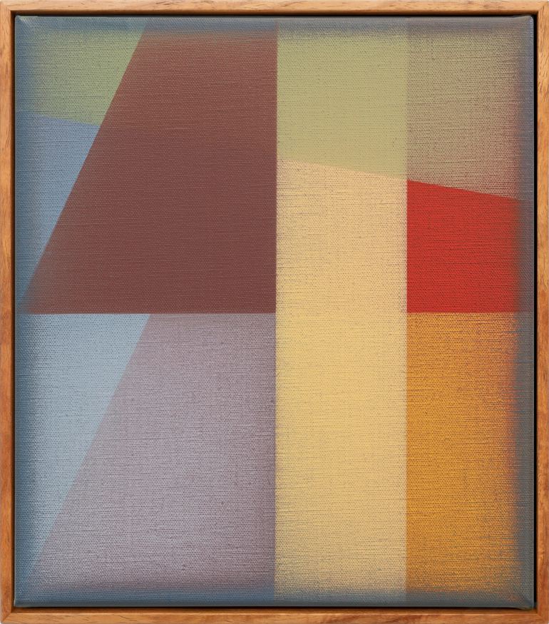 Mitch Cairns, Coloured Glass (for a beer drinker V), 2023
