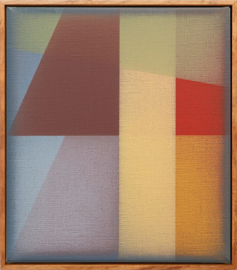 Mitch Cairns, Coloured Glass (for a beer drinker V), 2023