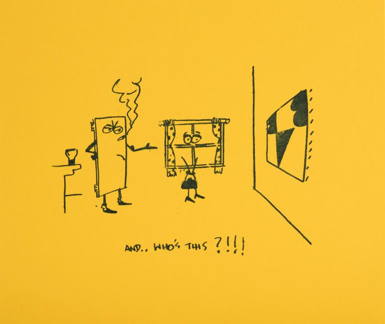Mitch Cairns, Painting Gag, 2011