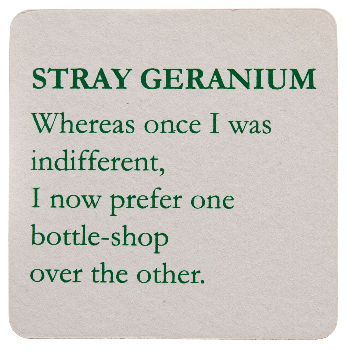 Stray Geranium
