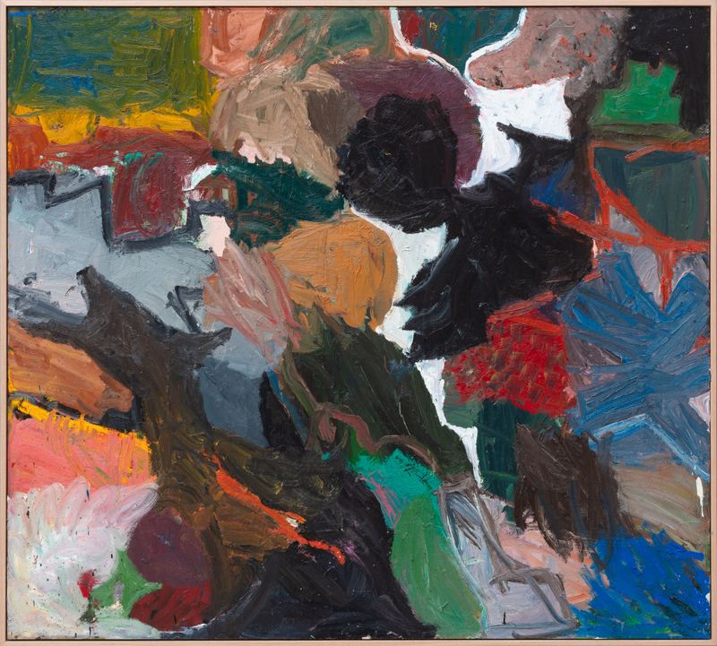 Oscar Perry, Cologne painting for indented head, 2019