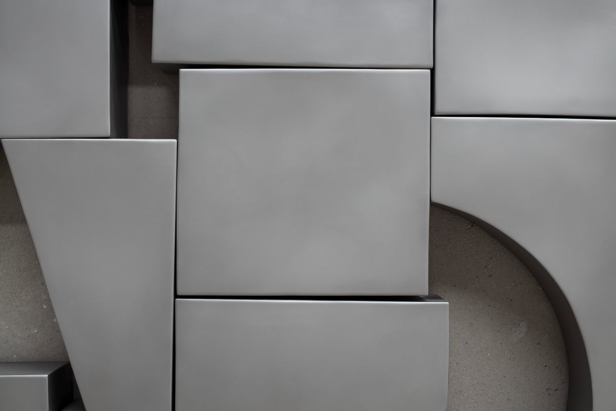 An arrangement of forms (hollowing out)