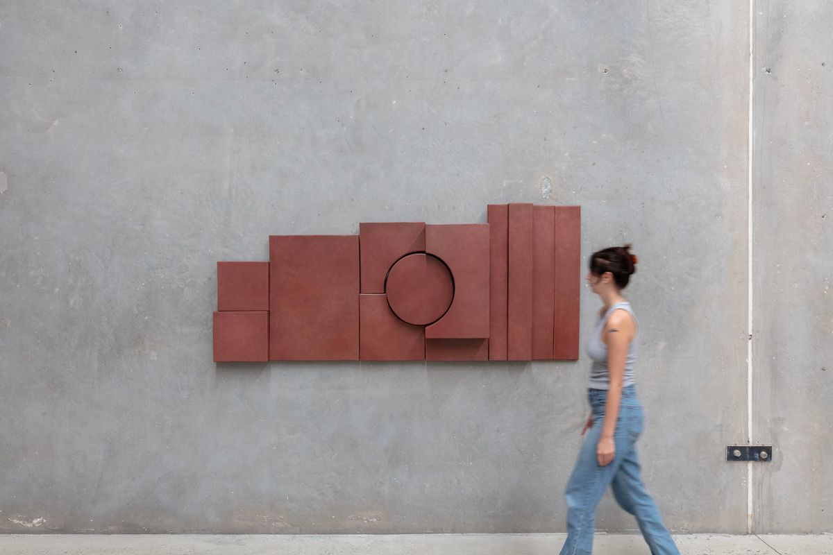 installation view: Augusta Vinall Richardson Wonder wall, at The Commercial, 2025