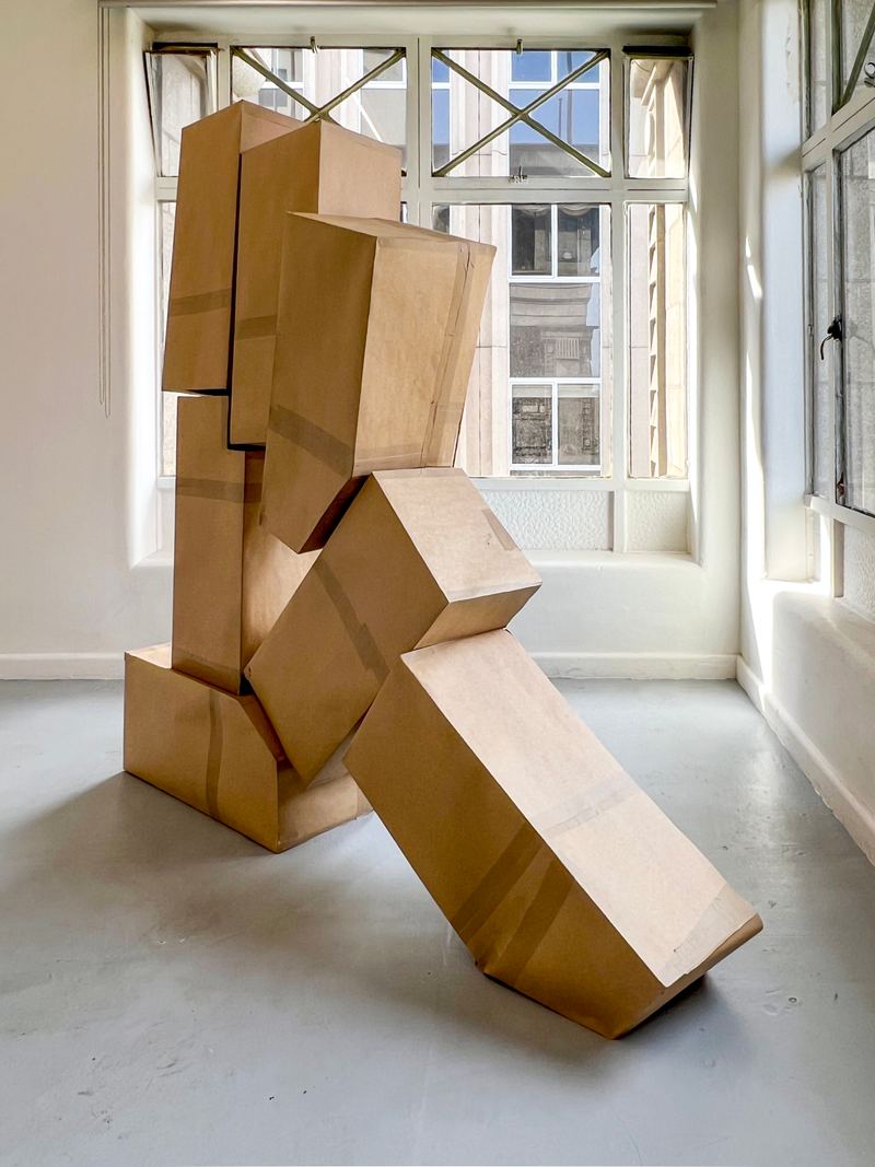 Augusta Vinall Richardson, Crushing rectangles, 2023