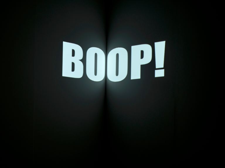 Archie Moore, Words I heard inside the home, 2018