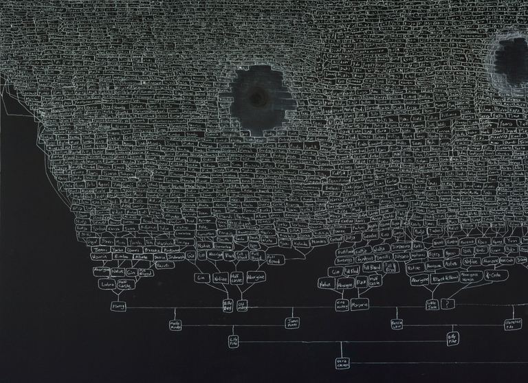 Archie Moore, Family Tree, 2018