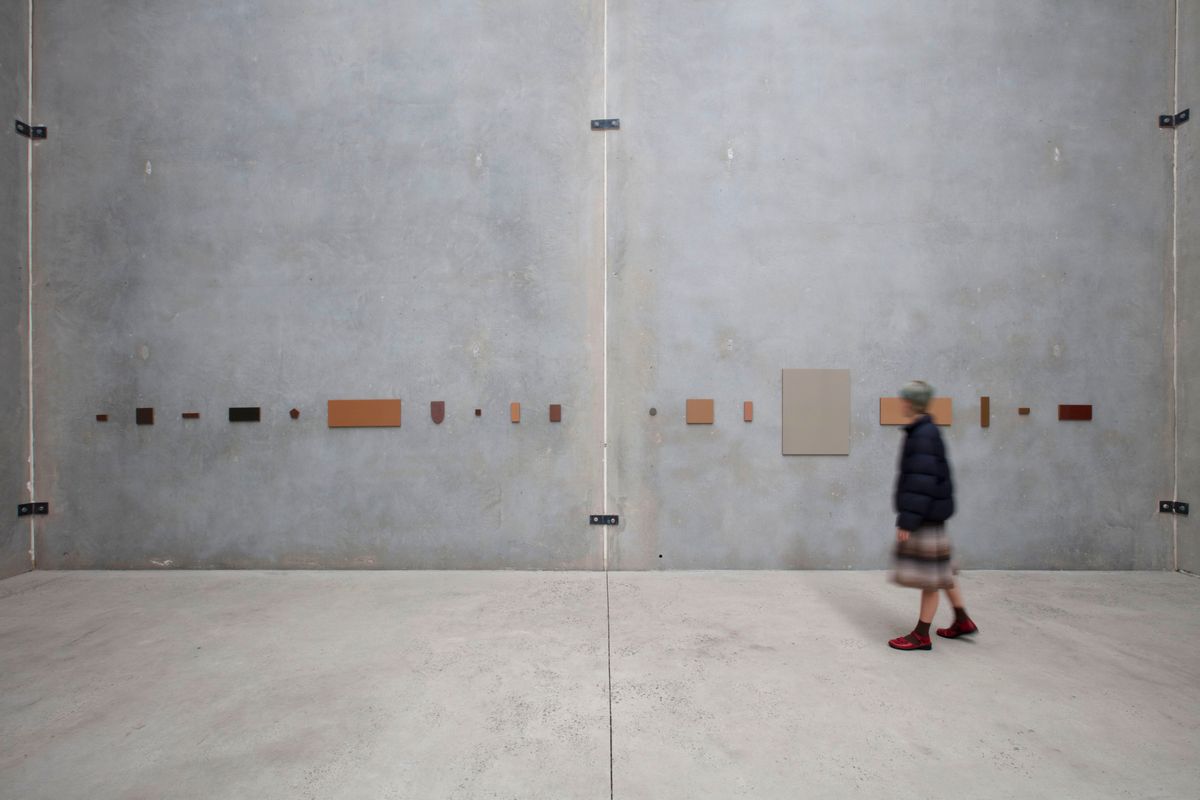 installation view: Archie Moore — MĪal, at The Commercial, Sydney, 2022