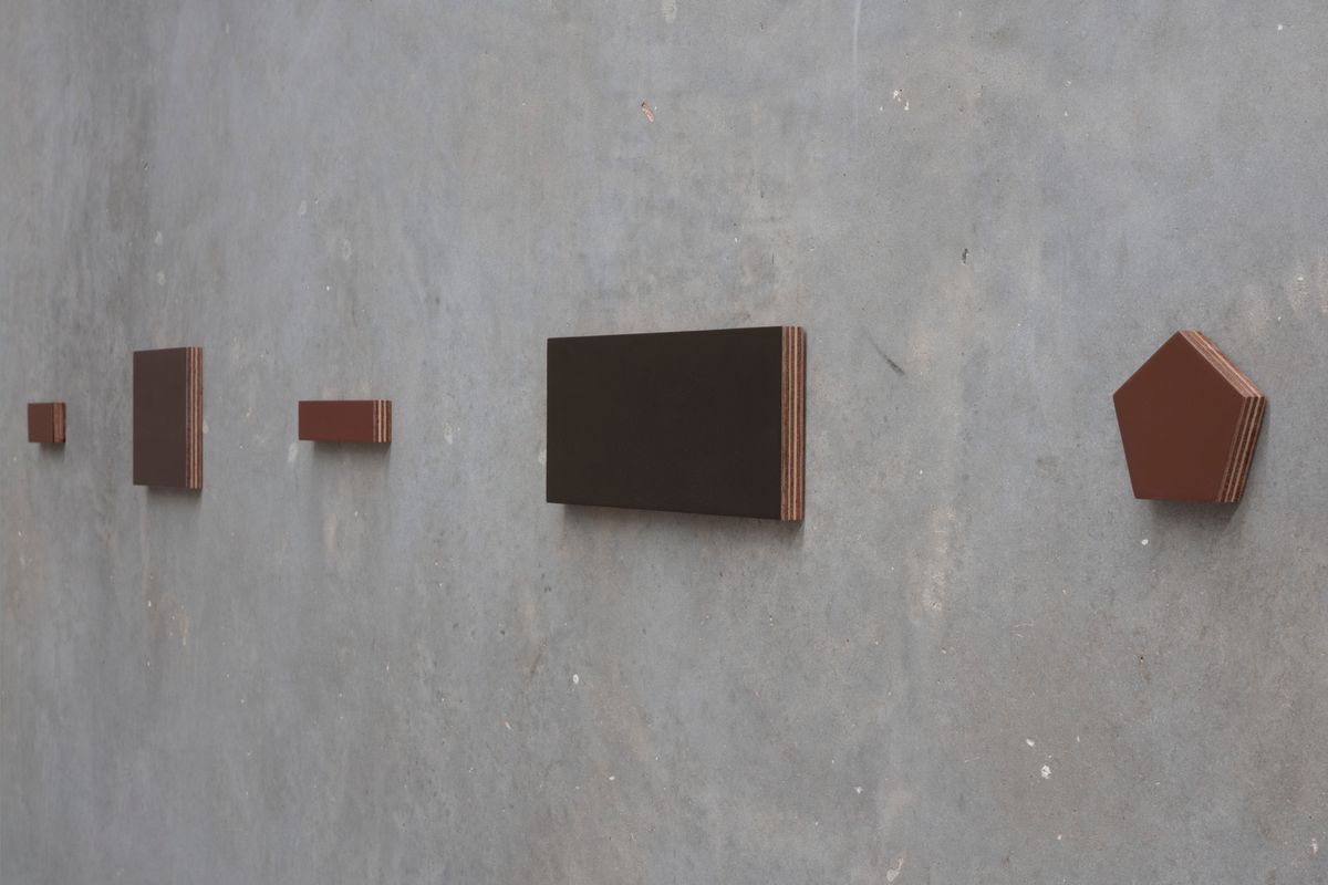 installation view: Archie Moore — MĪal, at The Commercial, Sydney, 2022