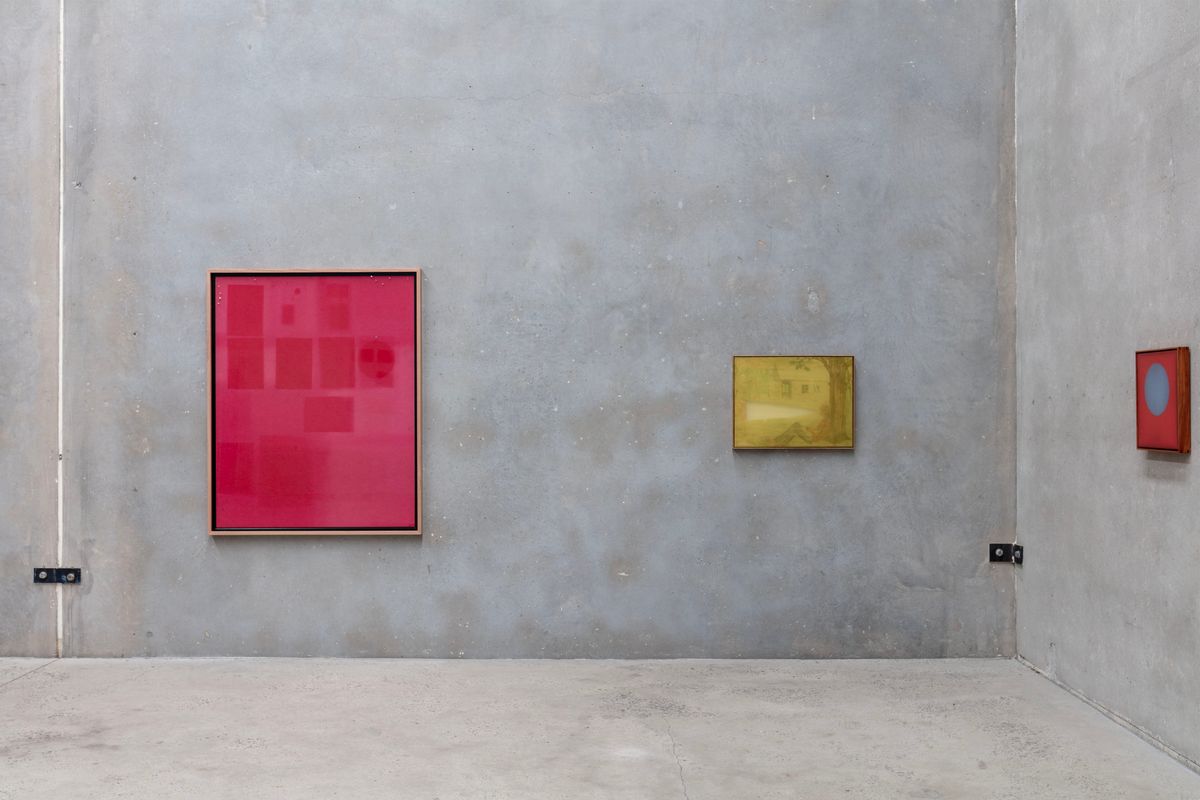 installation view: Kisses, at The Commercial, Sydney, 2024