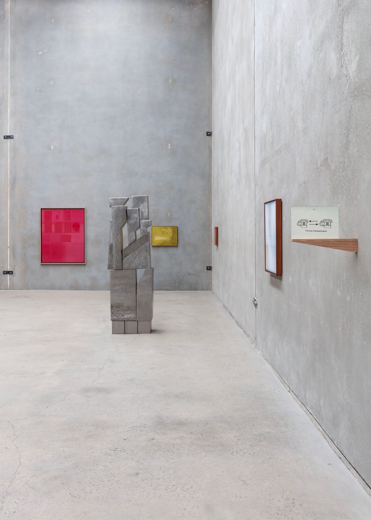 installation view: Kisses, at The Commercial, Sydney, 2024