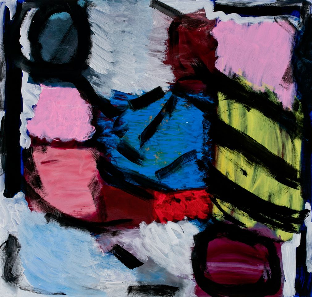 Trees, bodies, sky and water