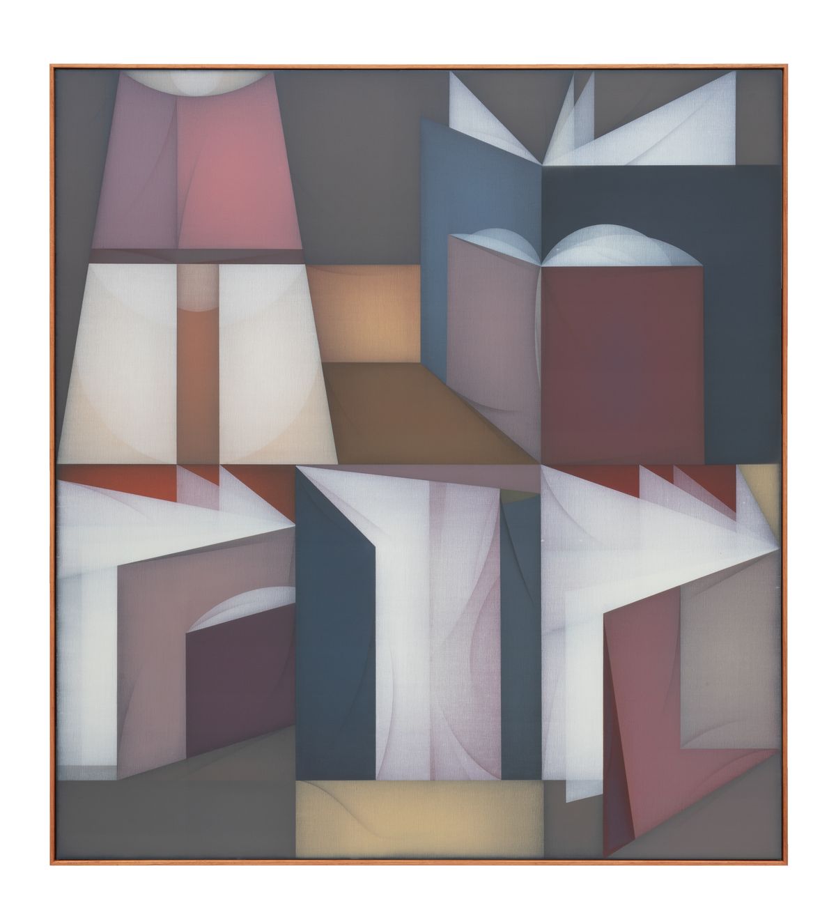 Mitch Cairns, Lifelike (Elizabeth's on Oxford), 2026, oil on linen, framed, 185.50 x 170.50 x 5.50cm (Photo: Jessica Maurer)