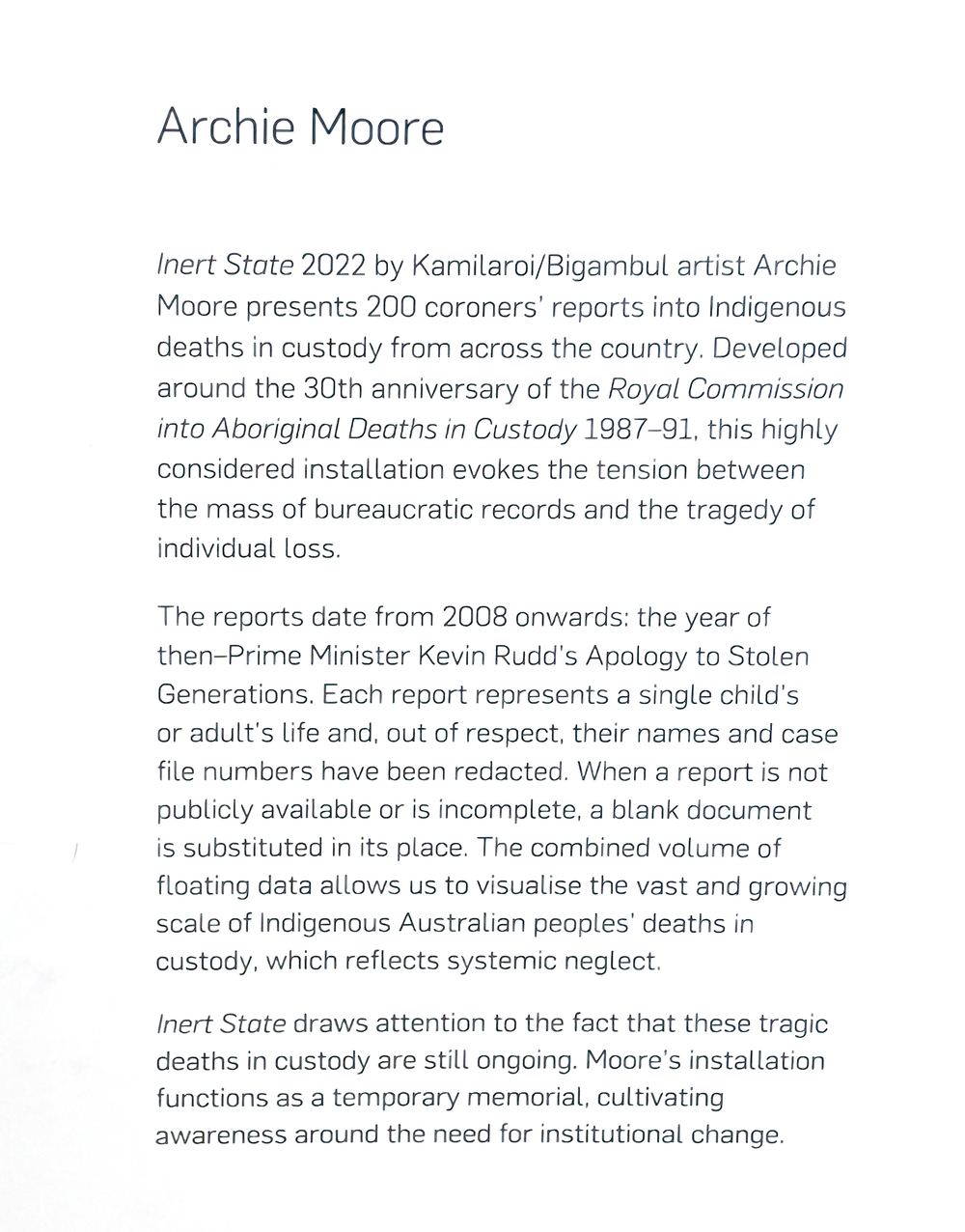 Embodied Knowledge: Queensland Contemporary Art