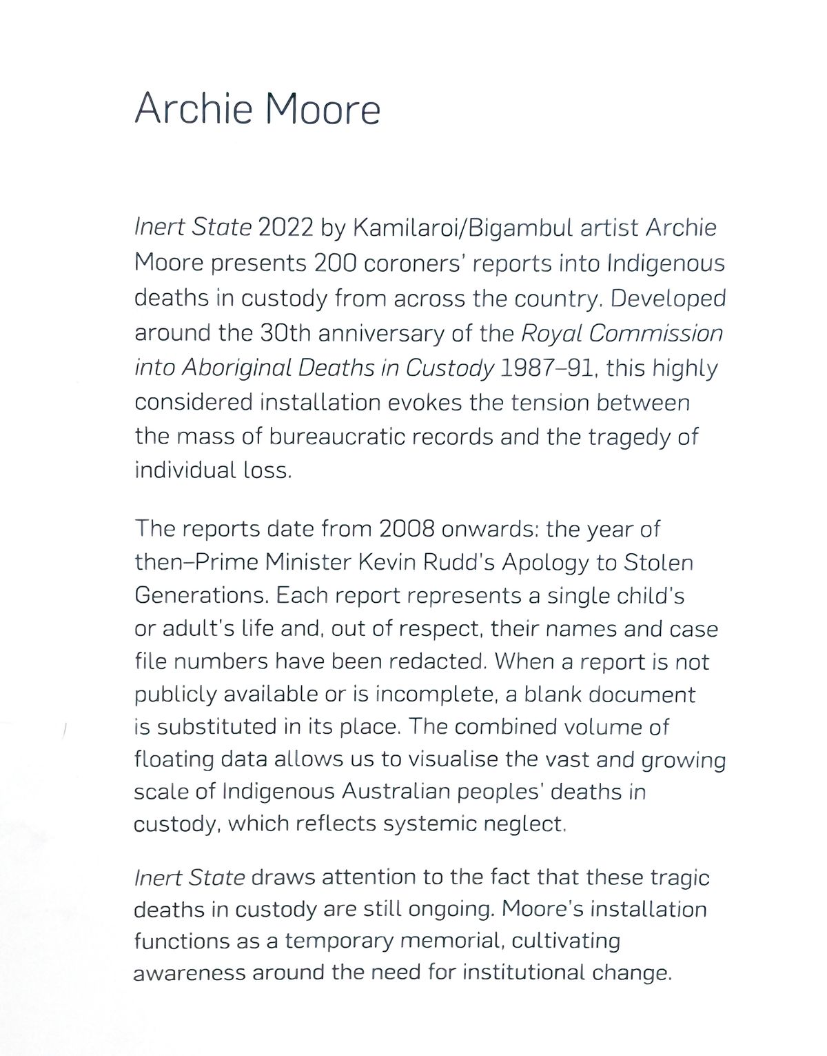 Embodied Knowledge: Queensland Contemporary Art