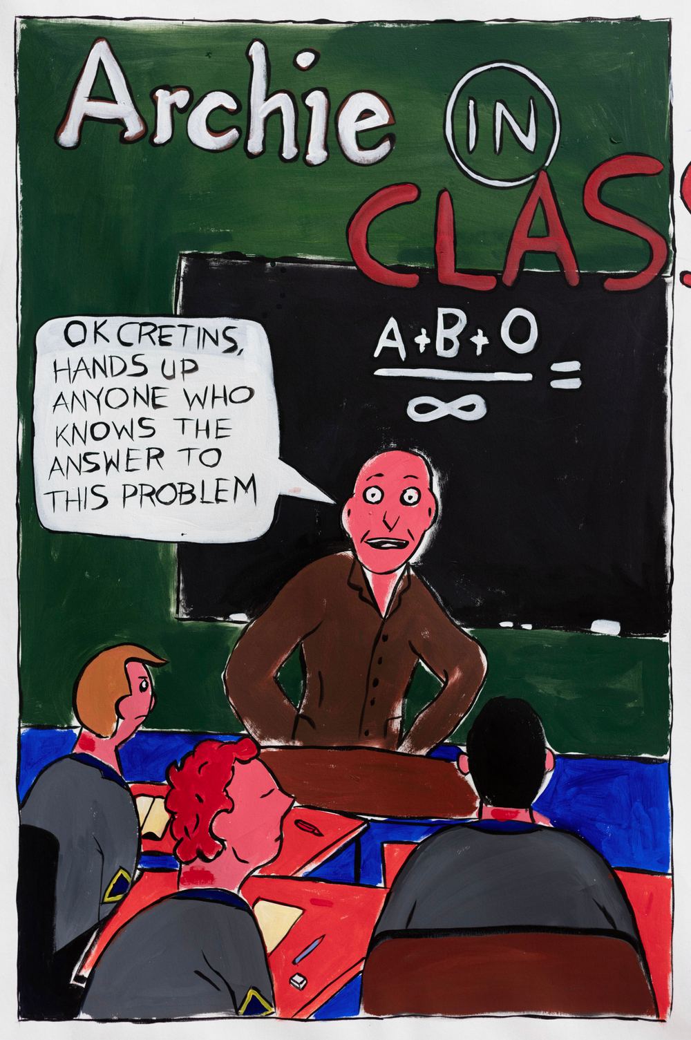 Archie Moore: Comic Paintings (2005)