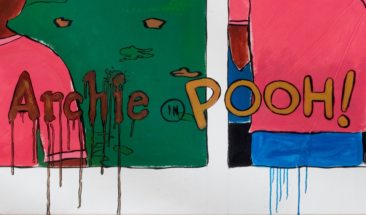 Archie Moore: Comic Paintings (2005)