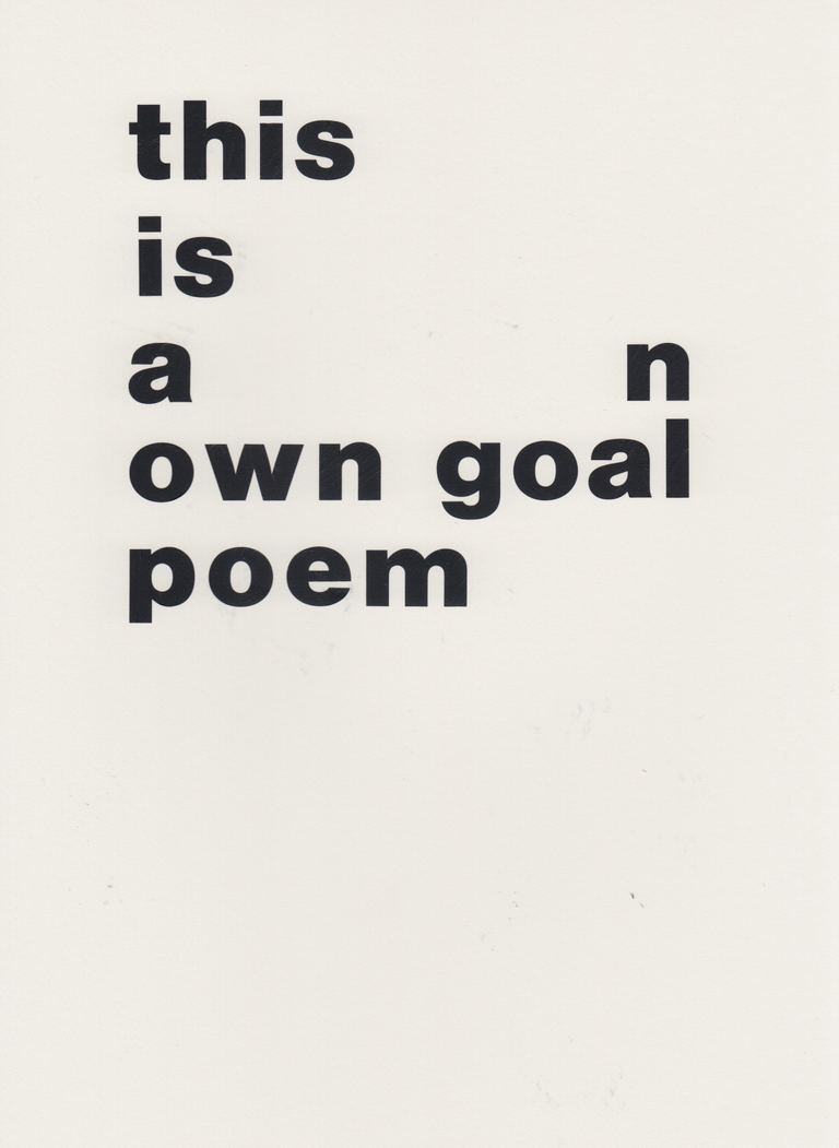 Mitch Cairns, Study for This is a poem 7, 2021
