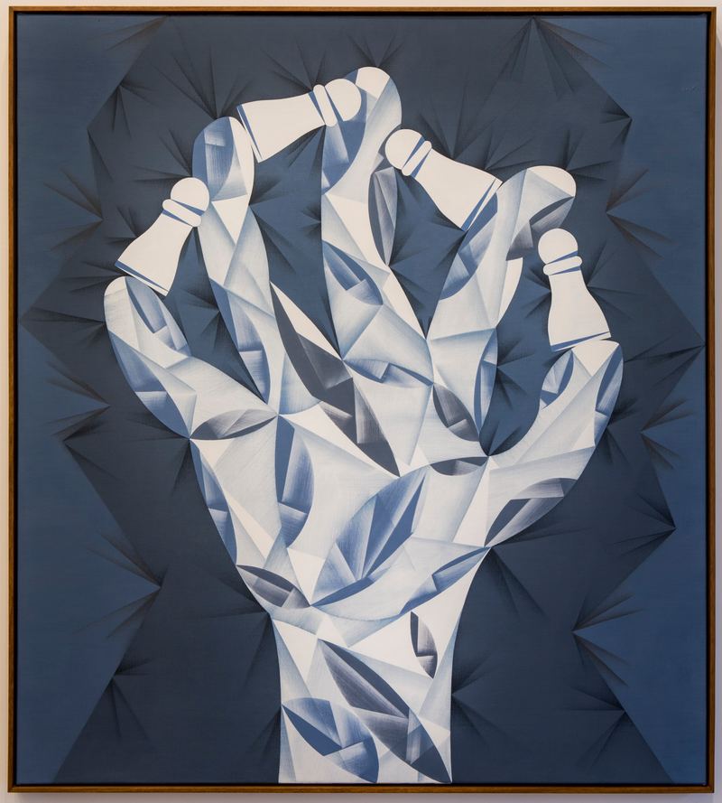 Mitch Cairns, Painting in Increments, 2014