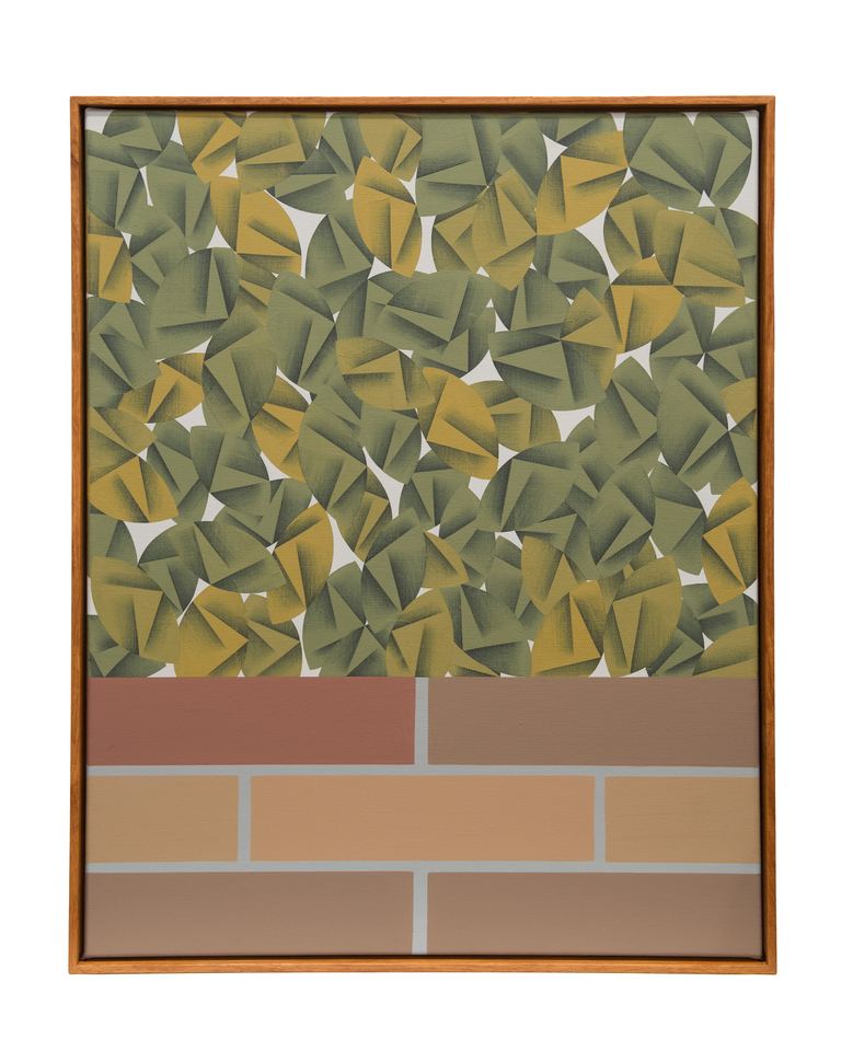 Mitch Cairns, Geranium Pots (small garden green), 2016