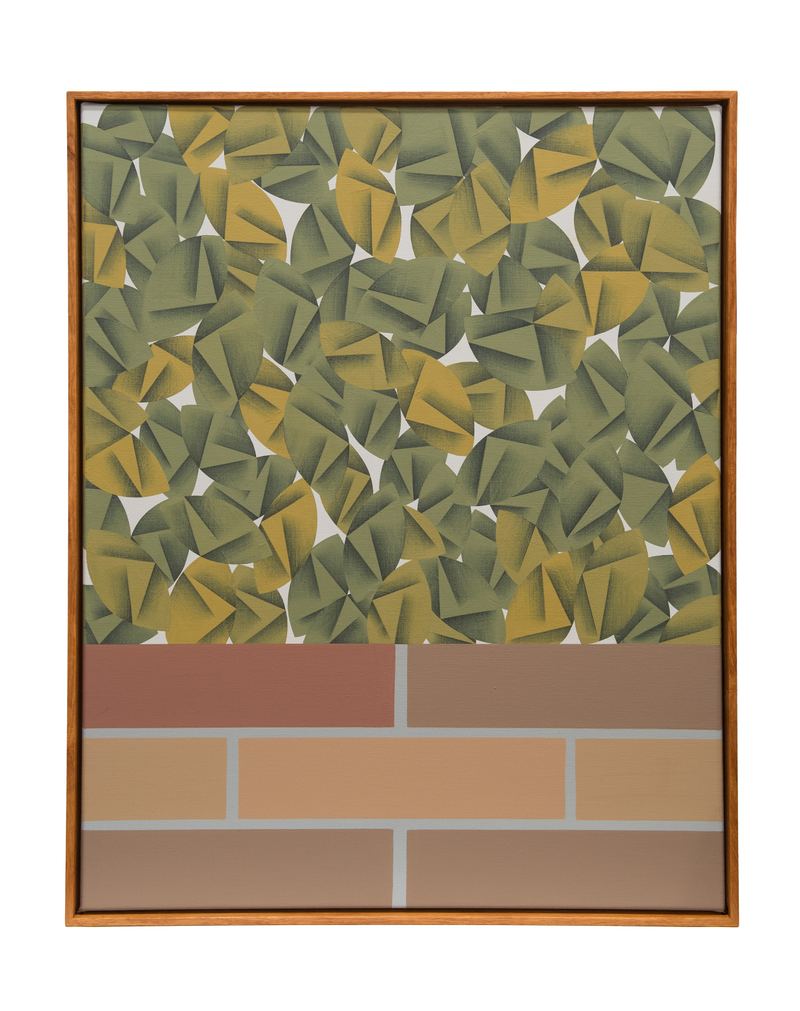 Mitch Cairns, Geranium Pots (small garden green), 2016