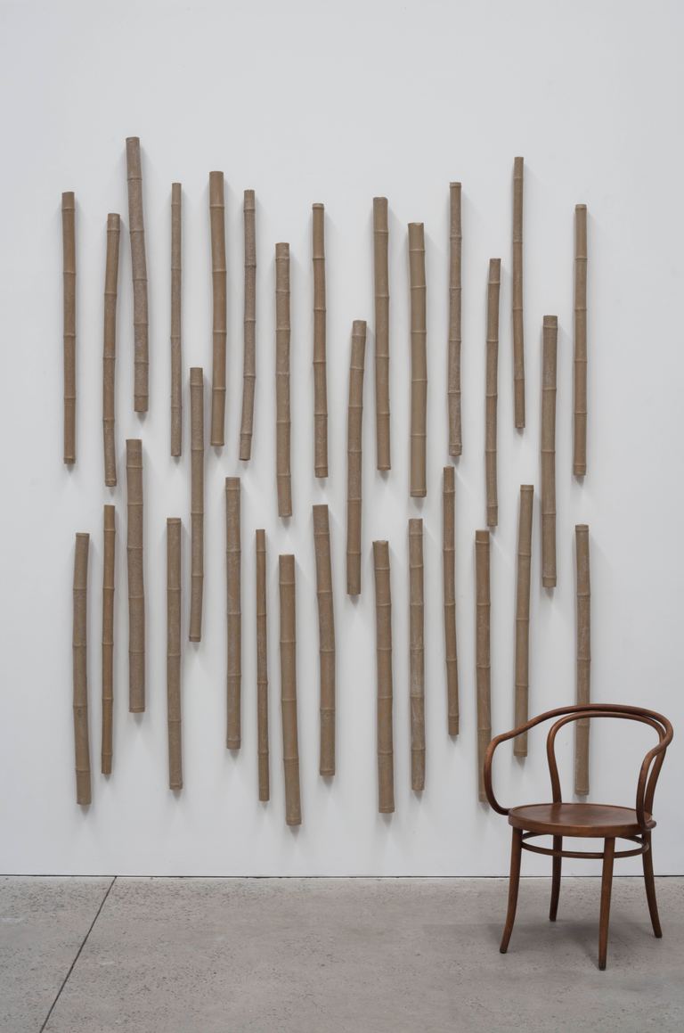 Yasmin Smith, Flooded Rose Red Basin (bamboo), 2018