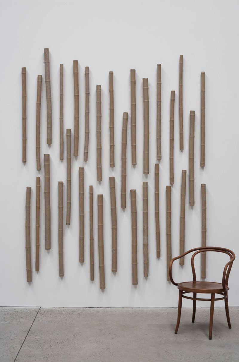 Yasmin Smith, Flooded Rose Red Basin (bamboo), 2018
