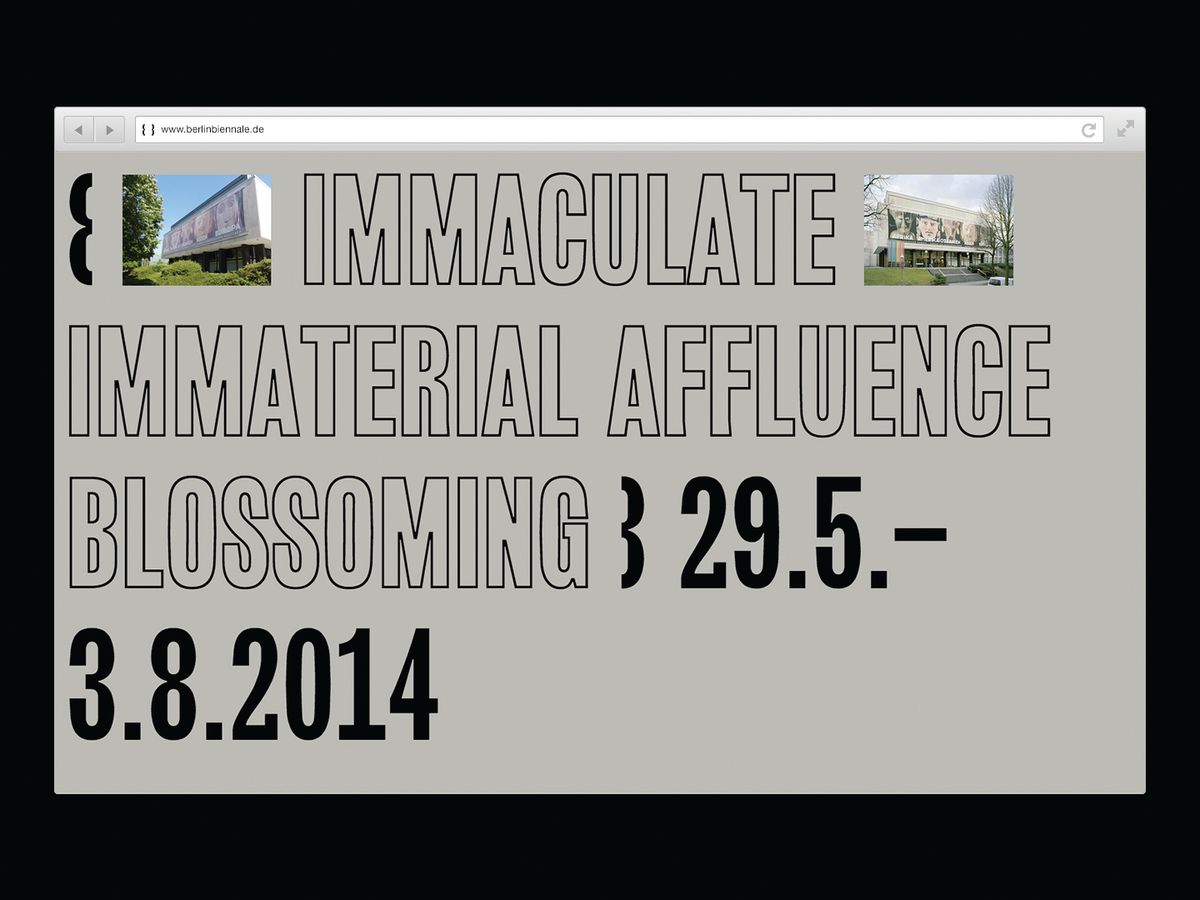 8th Berlin Biennale for Contemporary Art